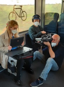 Carosmart im Field testing im Zug nach Dresden