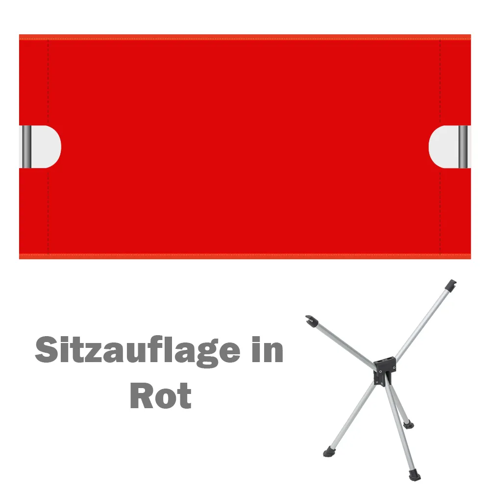 Sitzauflage Rot