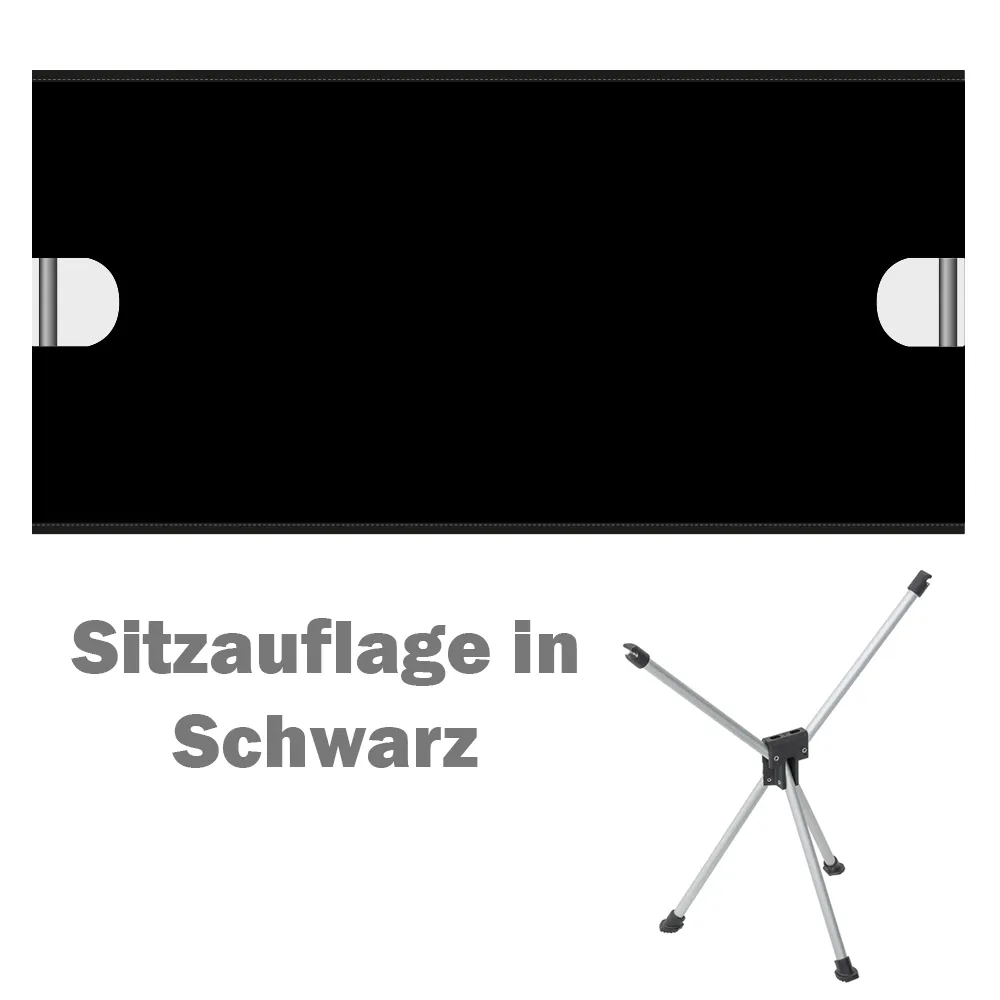 Sitzauflage Schwarz